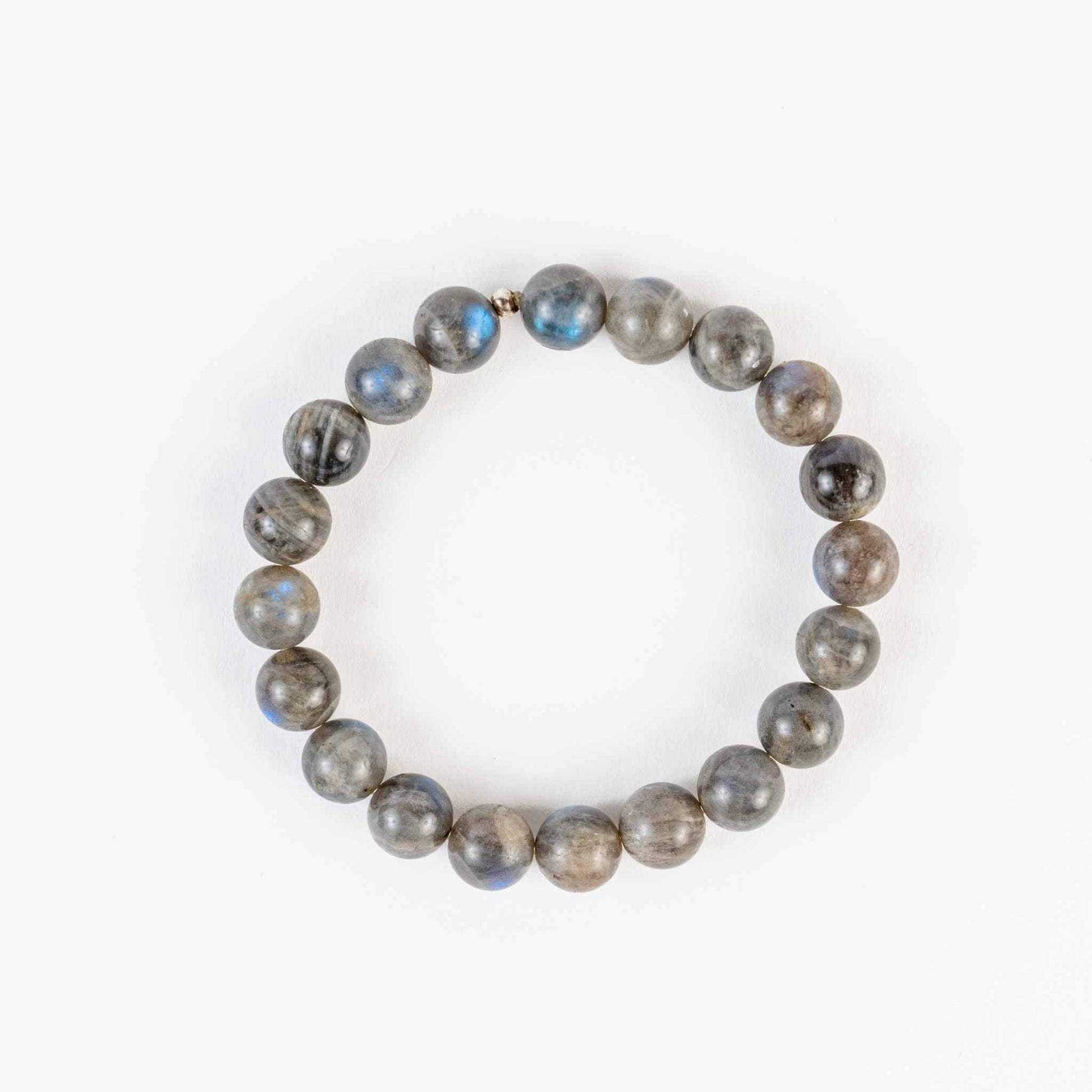 Labradorite Bead Bracelet – Mystical Protection & Transformation - Skies & Trees