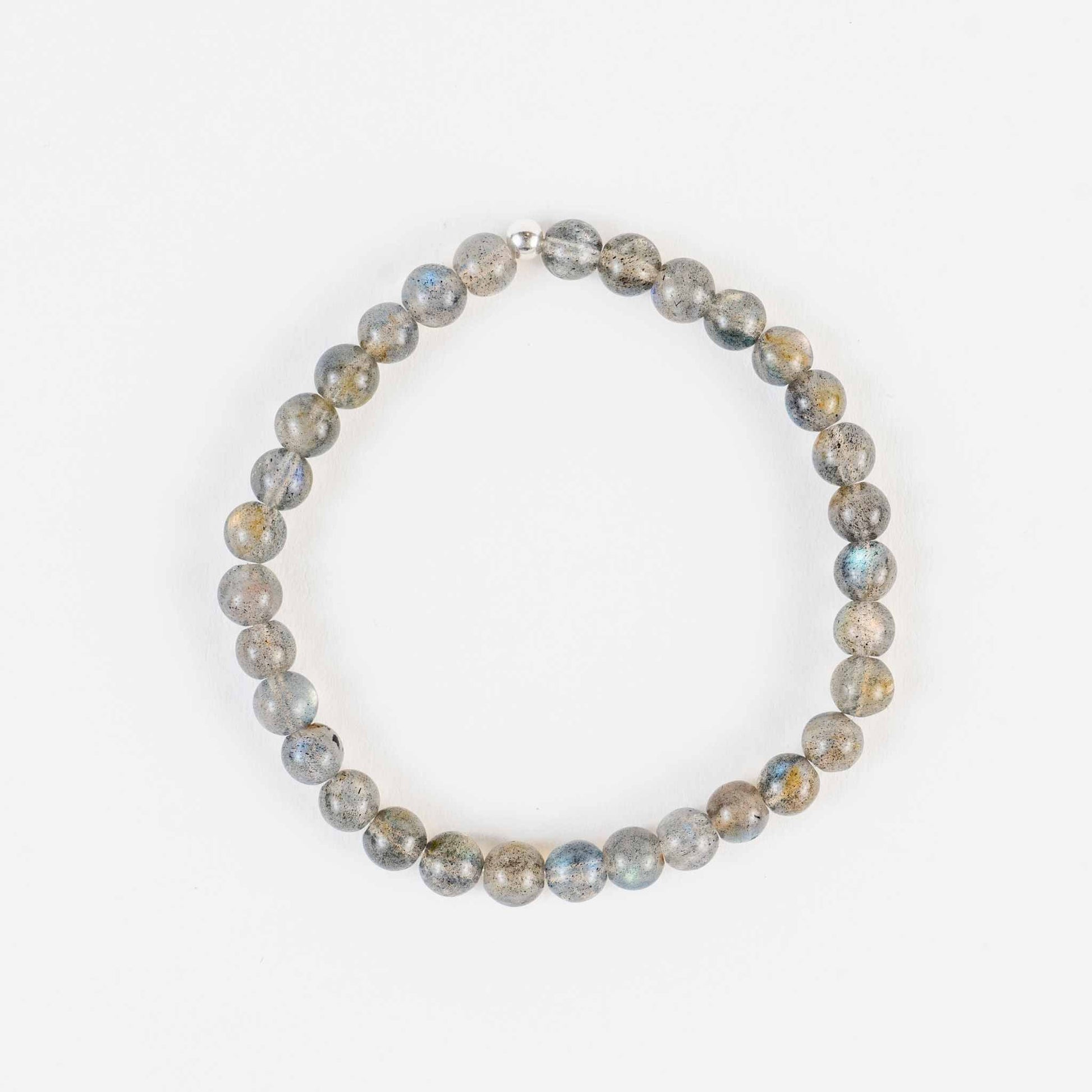 Labradorite Bead Bracelet – Mystical Protection & Transformation - Skies & Trees