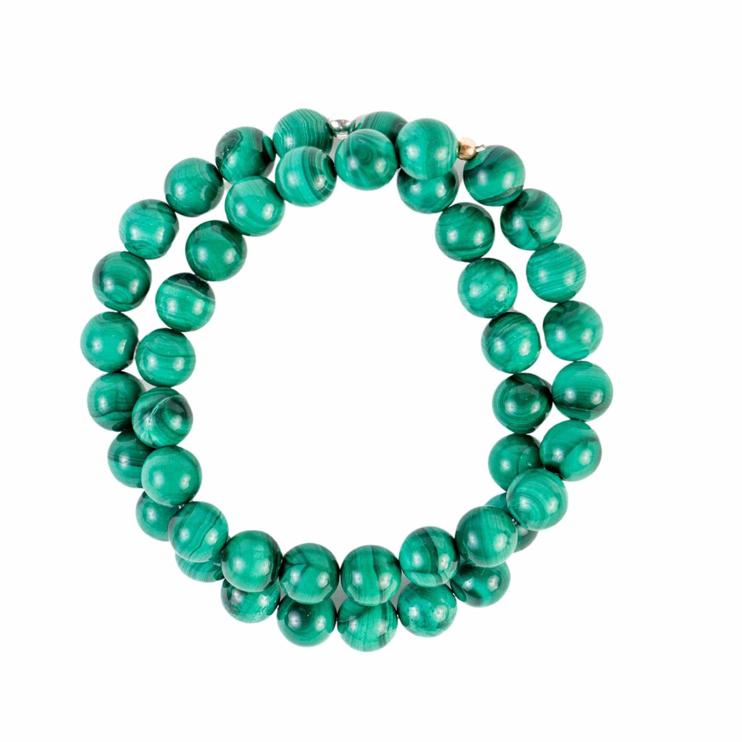 Malachite Bead Bracelet - Harmony & Transformation - Skies & Trees